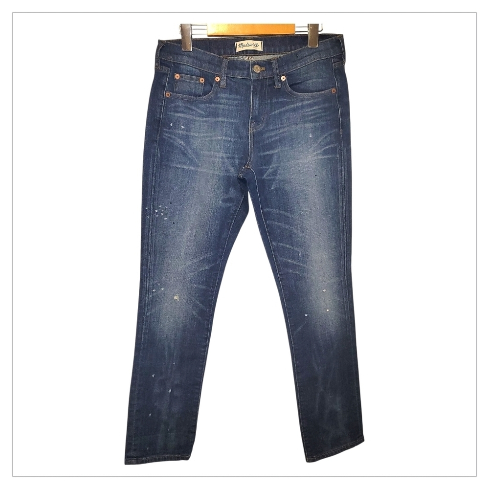 Madewell Classic Blue Denim Jeans - Picture 3 of 9